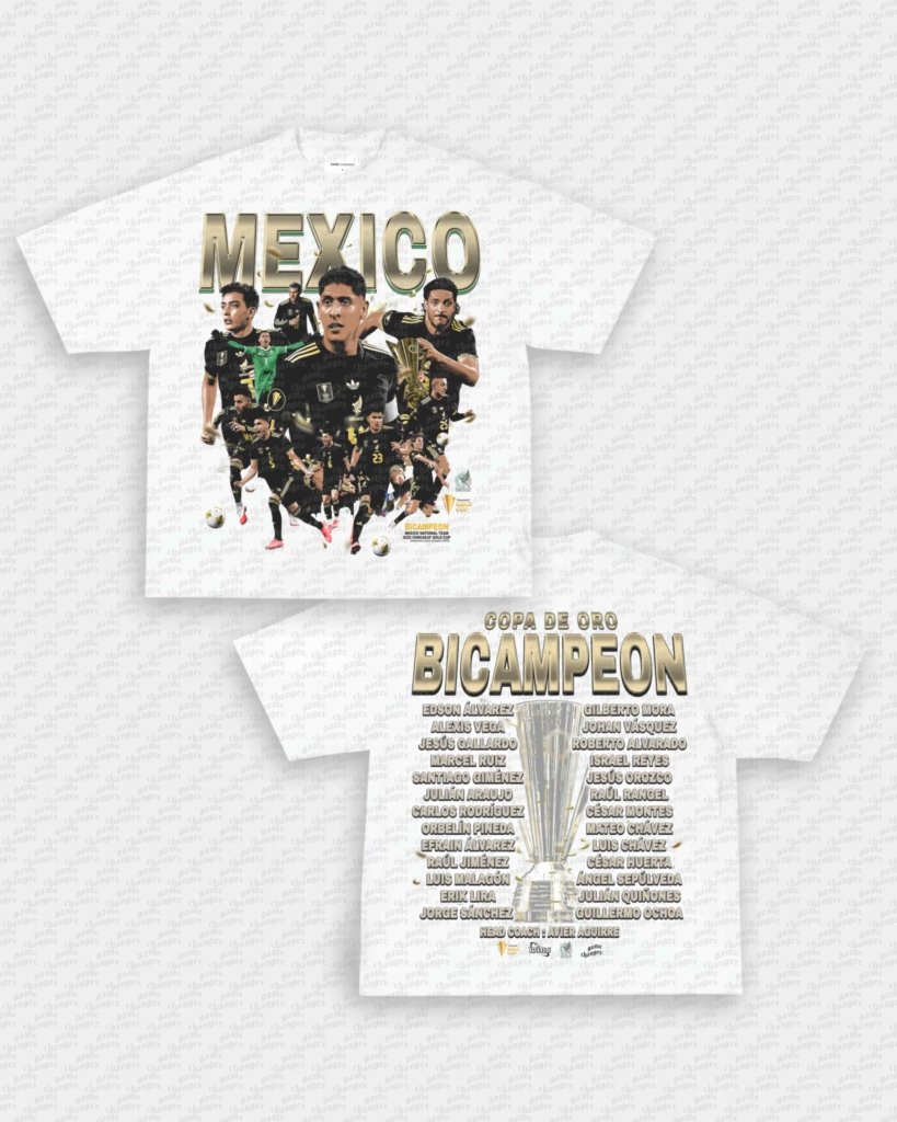 MEXICO BICAMPEON TEE - [DS] - VIP - GAME CHANGERS - GAME CHANGERS GRAPHIC TEE
