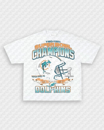 MIAMI DOLPHINS TEE - VIP - GAME CHANGERS GRAPHIC TEE