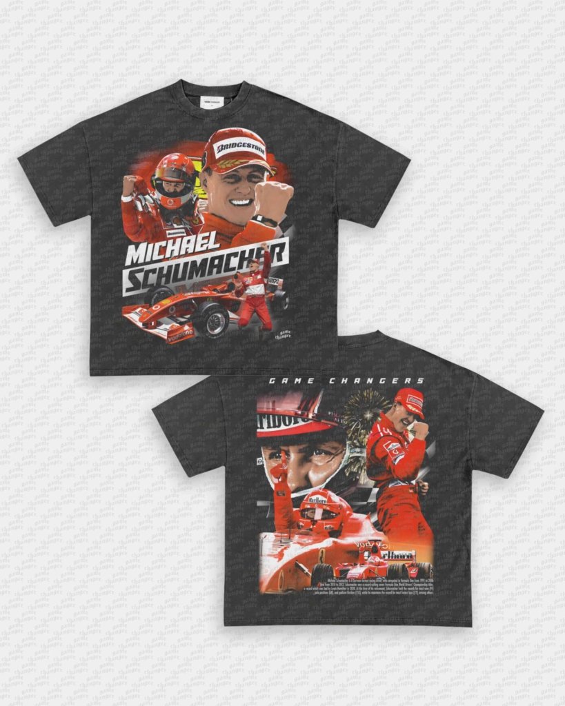 MICHAEL SCHUMACHER V2 TEE - [DS] - VIP - GAME CHANGERS - GAME CHANGERS GRAPHIC TEE