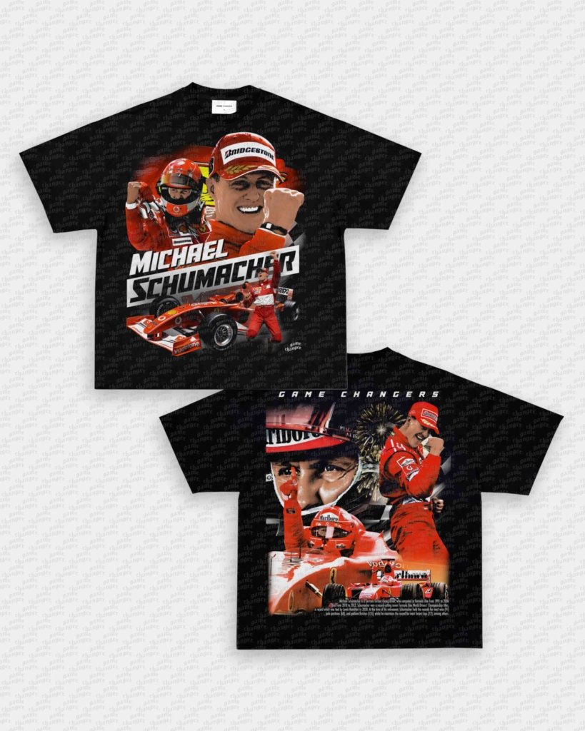 MICHAEL SCHUMACHER V2 TEE - [DS] - VIP - GAME CHANGERS - GAME CHANGERS GRAPHIC TEE