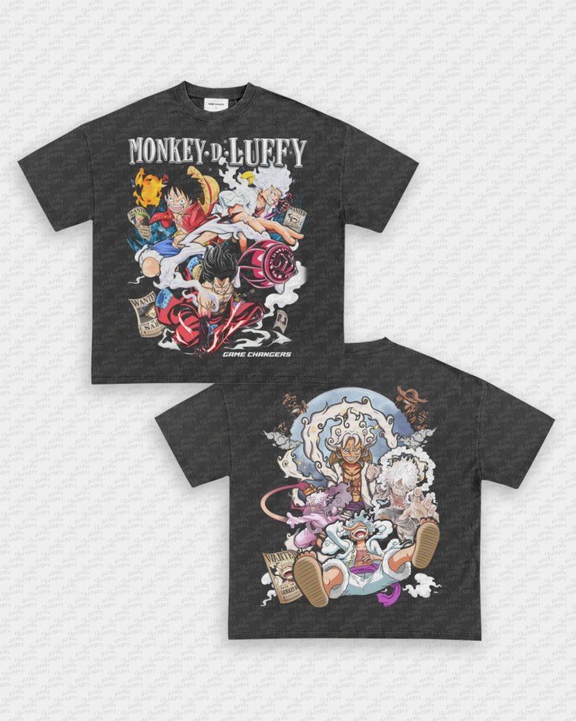 MONKEY D LUFFY TEE - [DS] - VIP - GAME CHANGERS - GAME CHANGERS GRAPHIC TEE