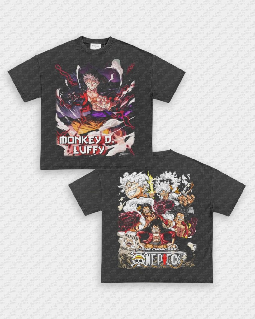 MONKEY D LUFFY V2 TEE - [DS] - VIP - GAME CHANGERS - GAME CHANGERS GRAPHIC TEE