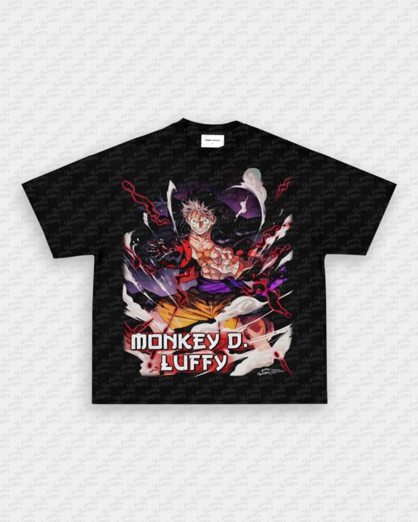MONKEY D LUFFY V3 TEE - VIP - GAME CHANGERS - GAME CHANGERS GRAPHIC TEE
