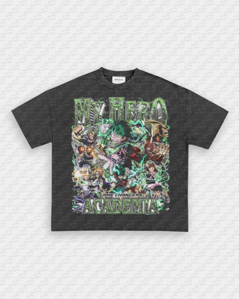 MY HERO ACADEMIA TEE - VIP - GAME CHANGERS - GAME CHANGERS GRAPHIC TEE