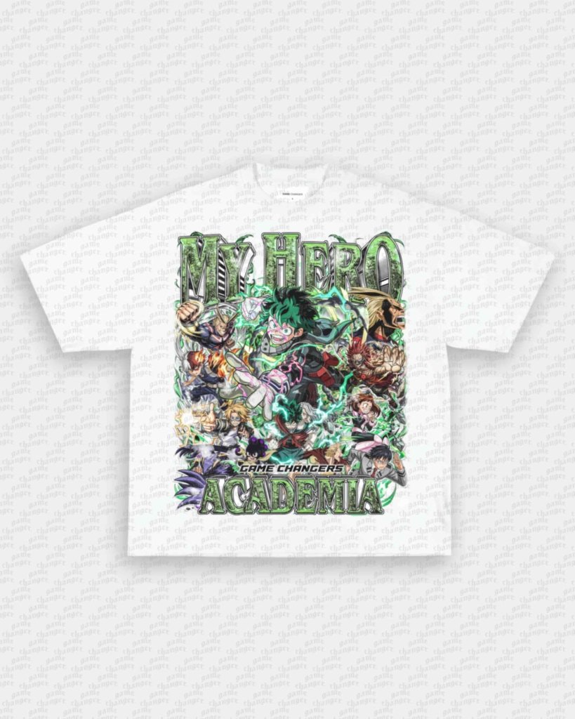 MY HERO ACADEMIA TEE - VIP - GAME CHANGERS - GAME CHANGERS GRAPHIC TEE