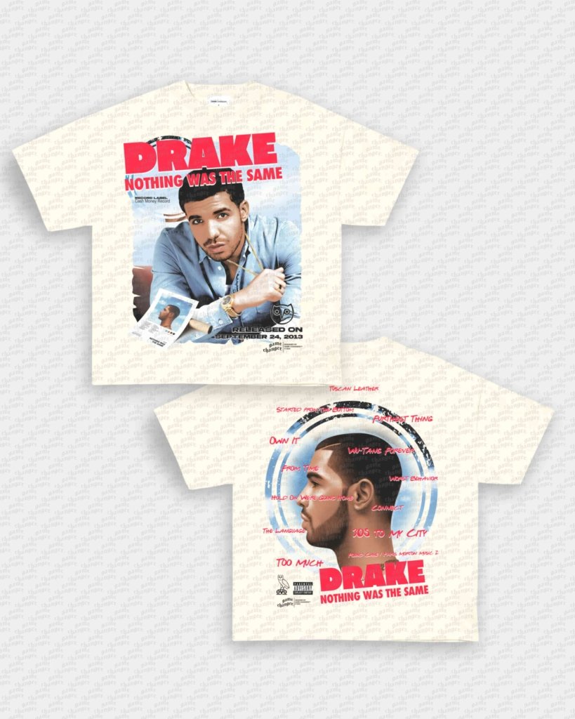 NOTHING WAS THE SAME TEE - [DS] - VIP - GAME CHANGERS GRAPHIC TEE