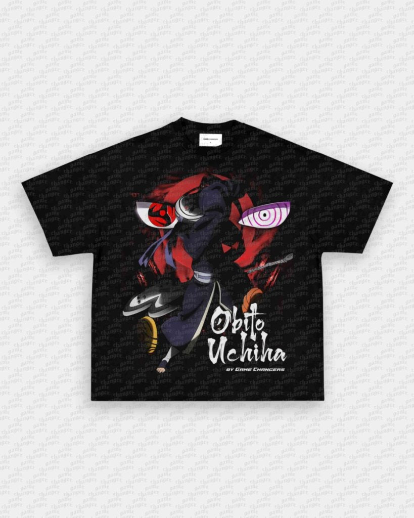 OBITO UCHIHA V2 TEE - VIP - GAME CHANGERS - GAME CHANGERS GRAPHIC TEE
