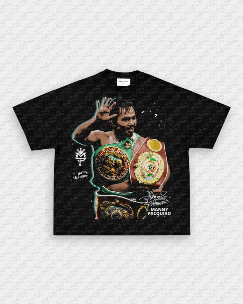 PACQUIAO V2 TEE - VIP - GAME CHANGERS - GAME CHANGERS GRAPHIC TEE