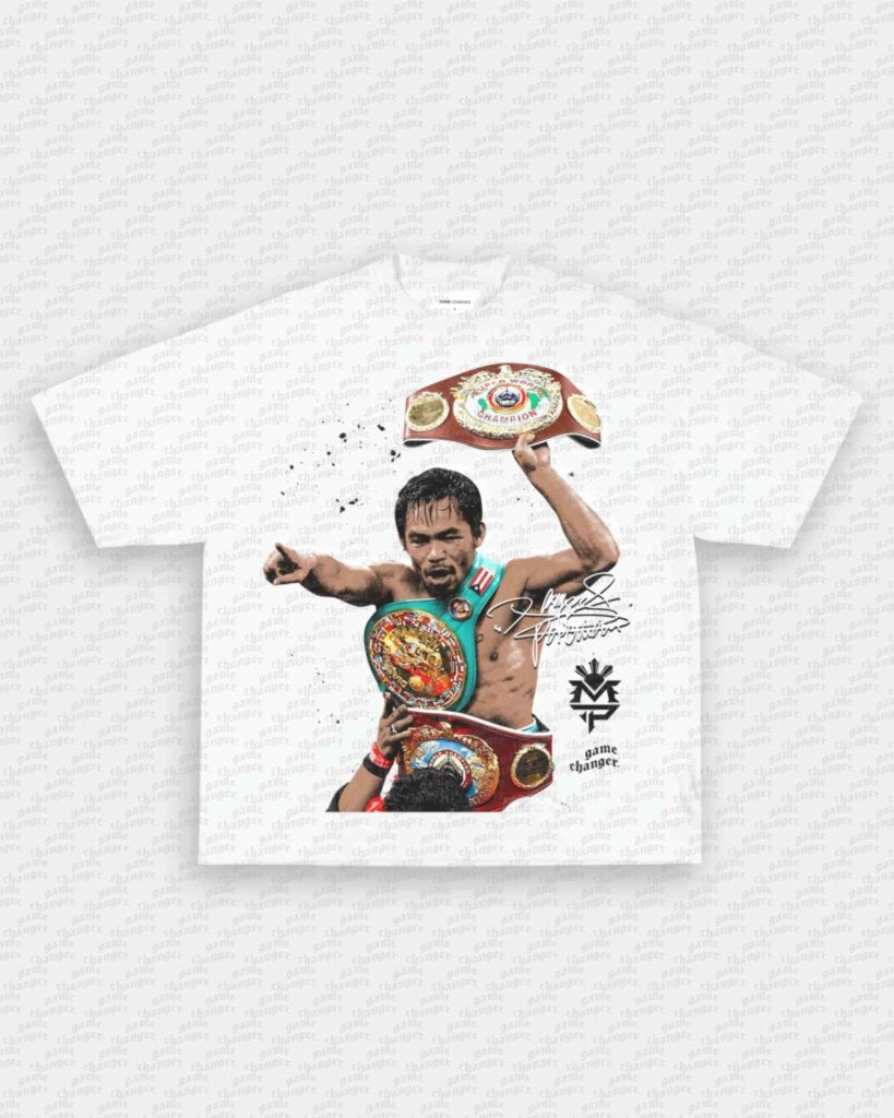 PACQUIAO V3 TEE - VIP - GAME CHANGERS - GAME CHANGERS GRAPHIC TEE