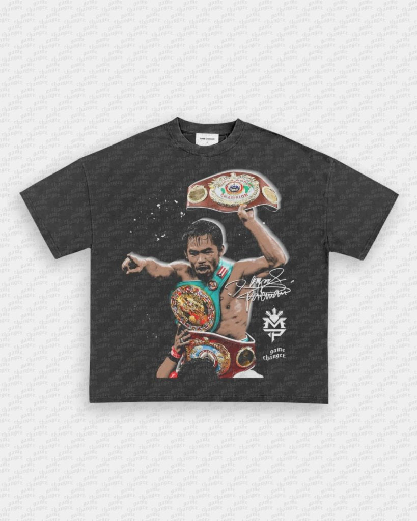 PACQUIAO V3 TEE - VIP - GAME CHANGERS - GAME CHANGERS GRAPHIC TEE
