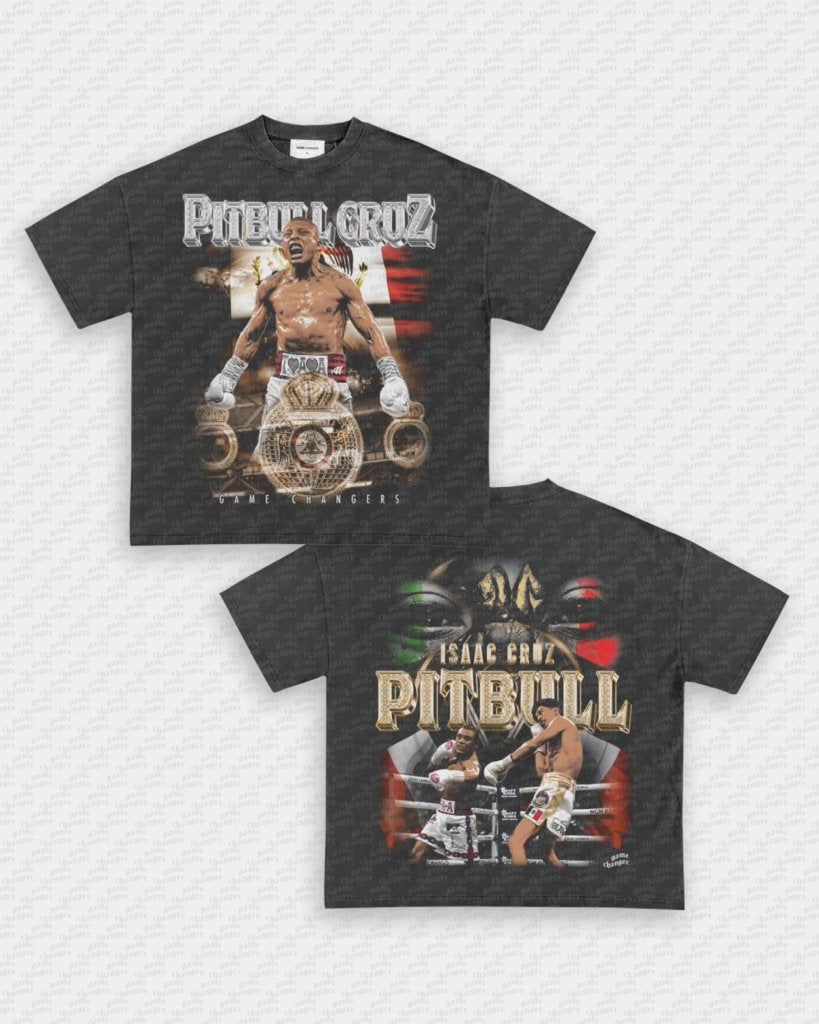 PITBULL CRUZ V2 TEE - [DS] - VIP - GAME CHANGERS - GAME CHANGERS GRAPHIC TEE