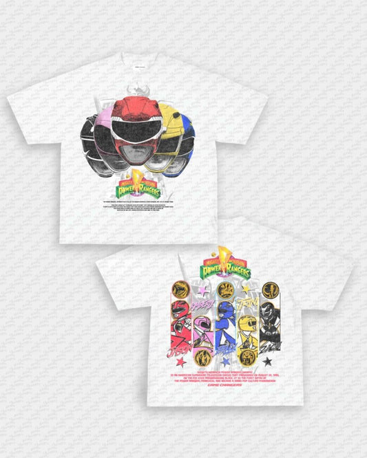 POWER RANGERS V2 TEE - [DS] - VIP - GAME CHANGERS - GAME CHANGERS GRAPHIC TEE