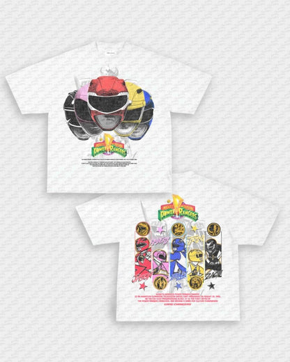 POWER RANGERS V2 TEE - [DS] - VIP - GAME CHANGERS - GAME CHANGERS GRAPHIC TEE