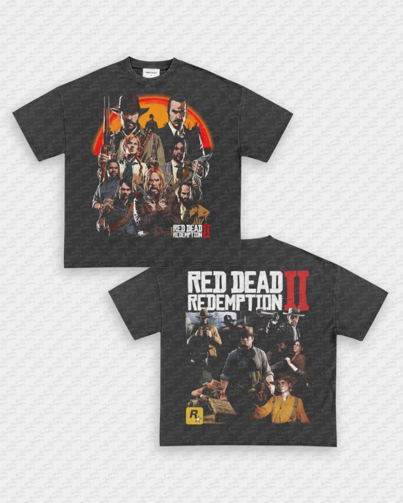 RED DEAD REDEMPTION 2 TEE - [DS] - VIP - GAME CHANGERS - GAME CHANGERS GRAPHIC TEE