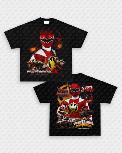 RED DINO RANGER TEE - [DS] - VIP - GAME CHANGERS - GAME CHANGERS GRAPHIC TEE