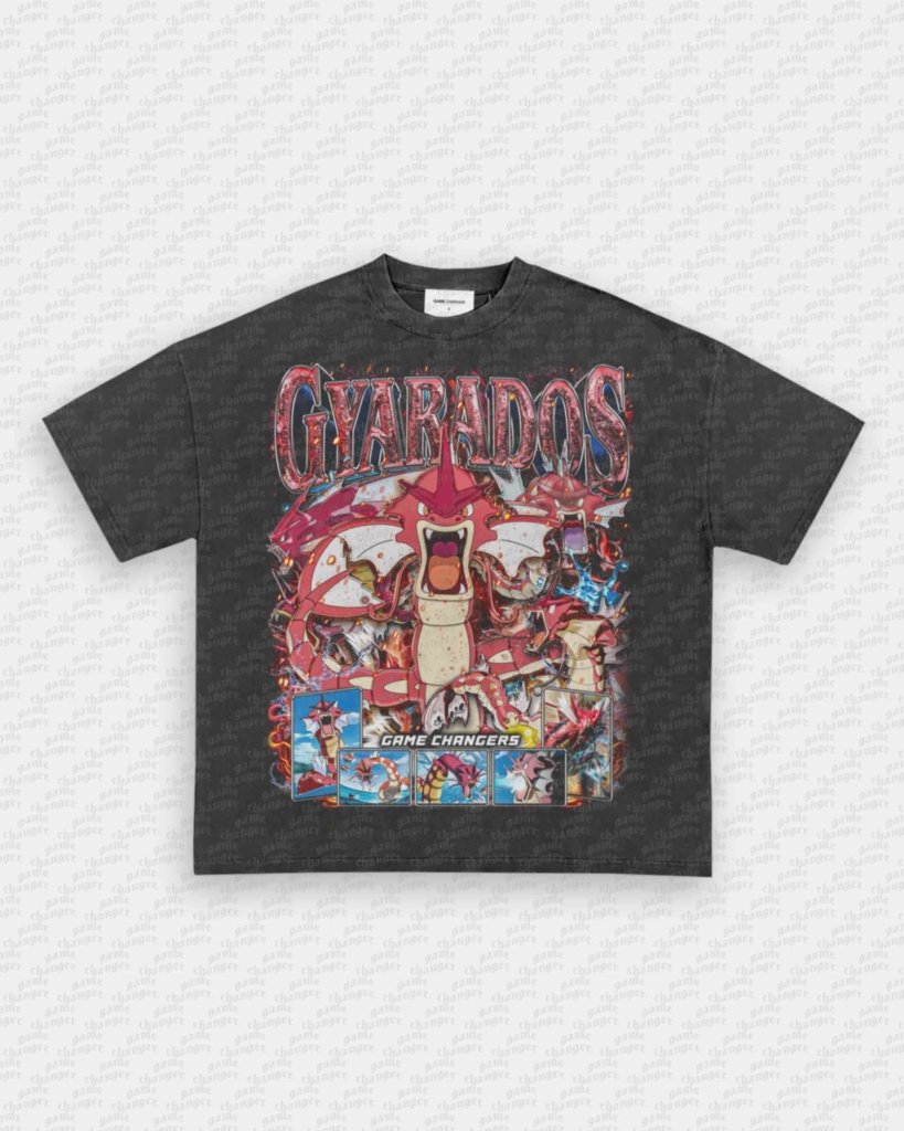 RED GYARADOS V3 TEE - VIP - GAME CHANGERS - GAME CHANGERS GRAPHIC TEE