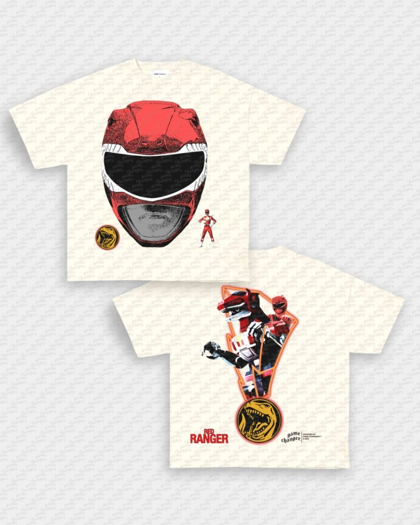 RED RANGER TEE - [DS] - VIP - GAME CHANGERS - GAME CHANGERS GRAPHIC TEE