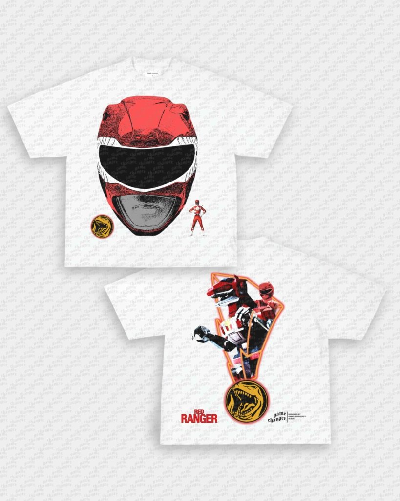 RED RANGER TEE - [DS] - VIP - GAME CHANGERS - GAME CHANGERS GRAPHIC TEE
