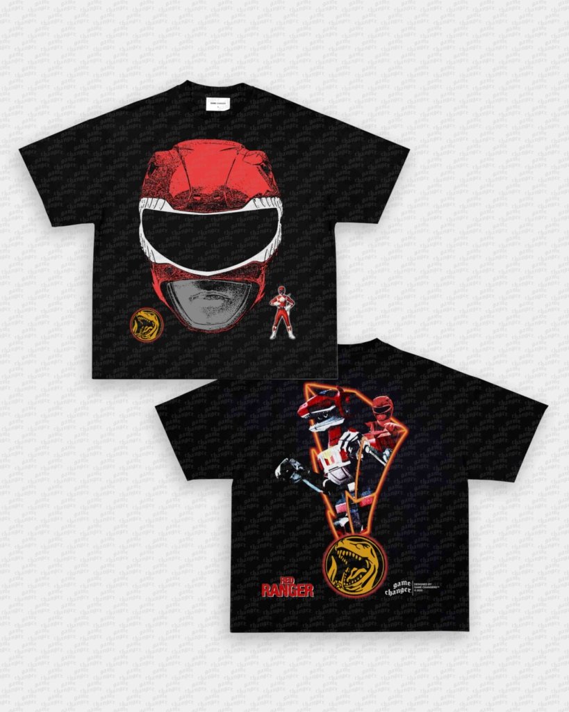 RED RANGER TEE - [DS] - VIP - GAME CHANGERS - GAME CHANGERS GRAPHIC TEE