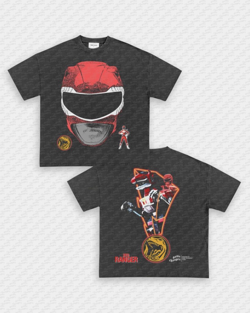 RED RANGER TEE - [DS] - VIP - GAME CHANGERS - GAME CHANGERS GRAPHIC TEE