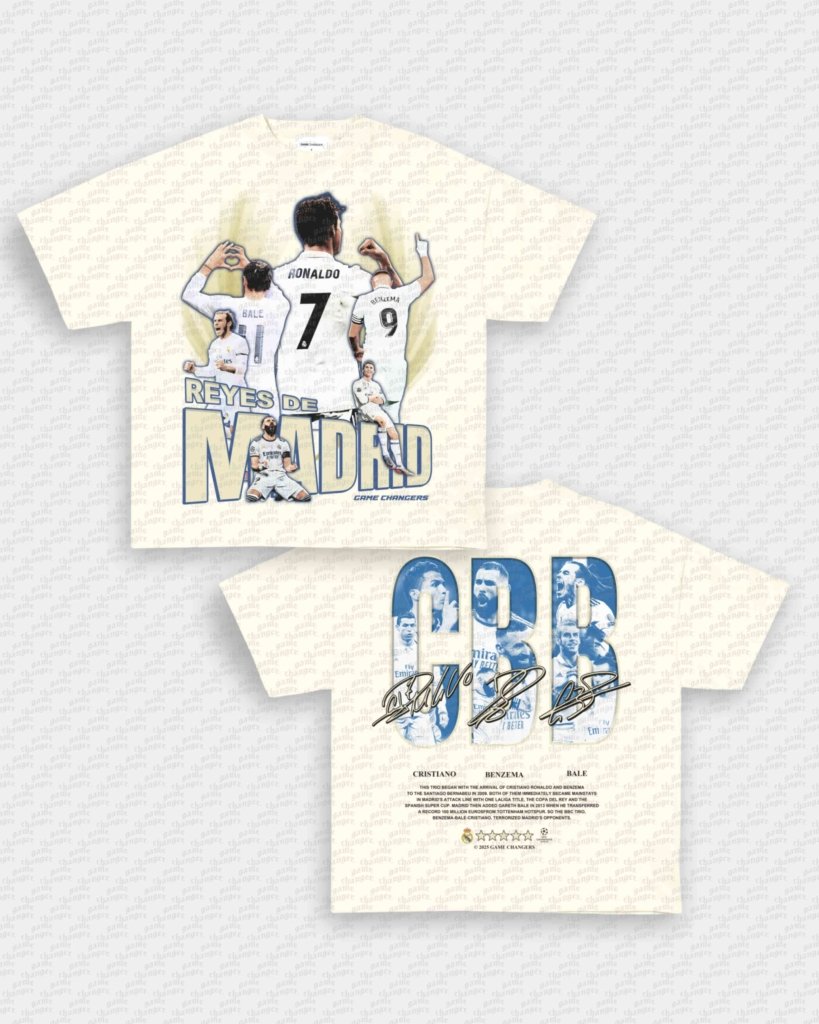 REYES DE MADRID TEE - [DS] - VIP - GAME CHANGERS - GAME CHANGERS GRAPHIC TEE