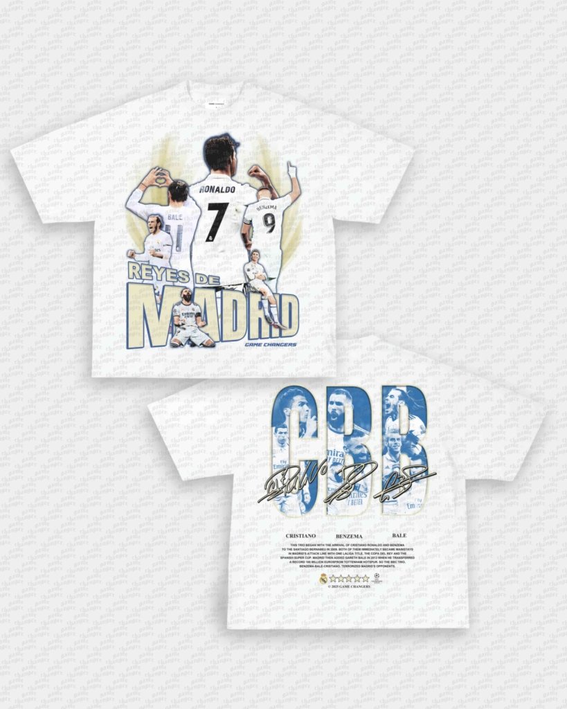 REYES DE MADRID TEE - [DS] - VIP - GAME CHANGERS - GAME CHANGERS GRAPHIC TEE