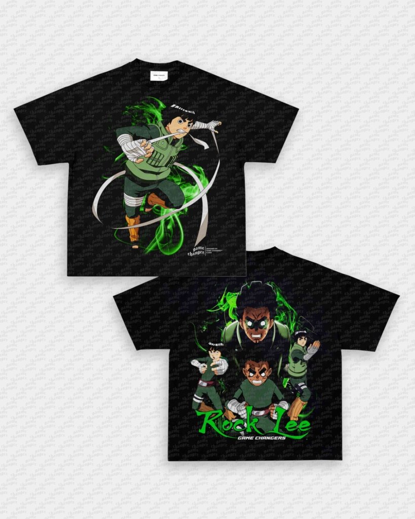 ROCK LEE TEE - [DS] - VIP - GAME CHANGERS - GAME CHANGERS GRAPHIC TEE