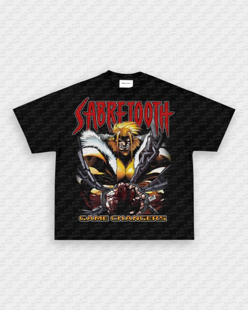 SABRETOOTH V2 TEE - VIP - GAME CHANGERS GRAPHIC TEE