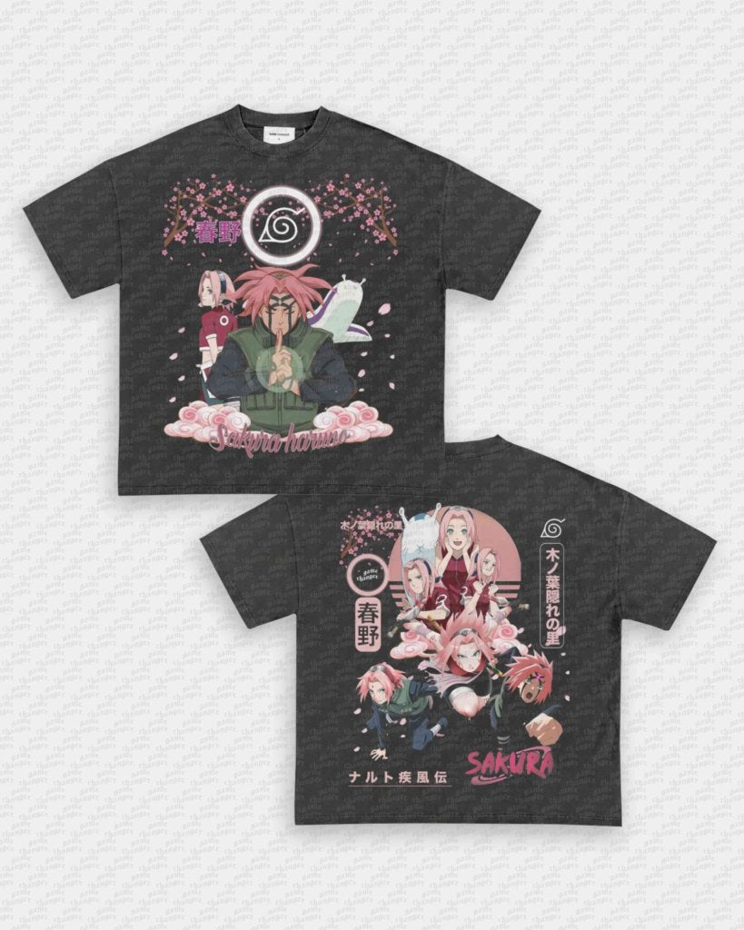 SAKURA HARUNO TEE - [DS] - VIP - GAME CHANGERS - GAME CHANGERS GRAPHIC TEE