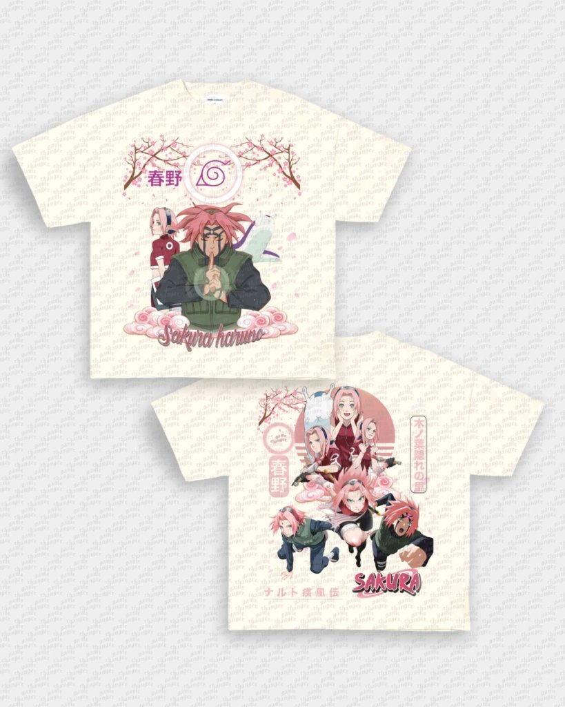 SAKURA HARUNO TEE - [DS] - VIP - GAME CHANGERS - GAME CHANGERS GRAPHIC TEE
