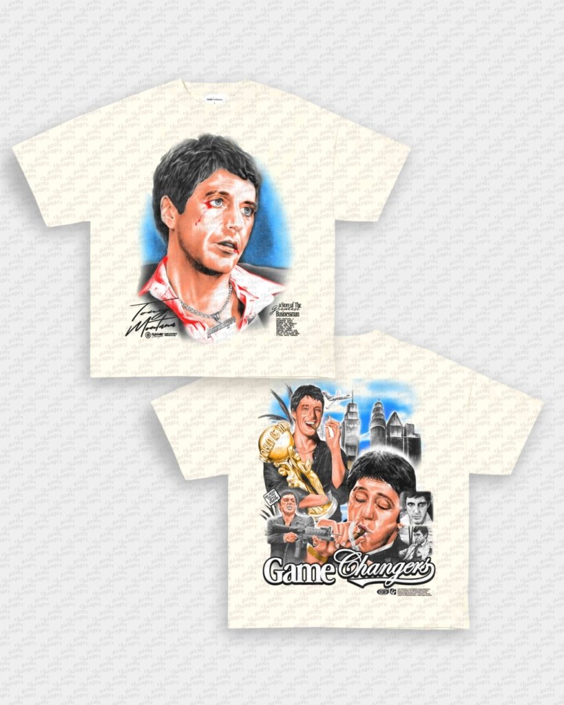 SCARFACE V4 TEE - [DS] - VIP - GAME CHANGERS - GAME CHANGERS GRAPHIC TEE