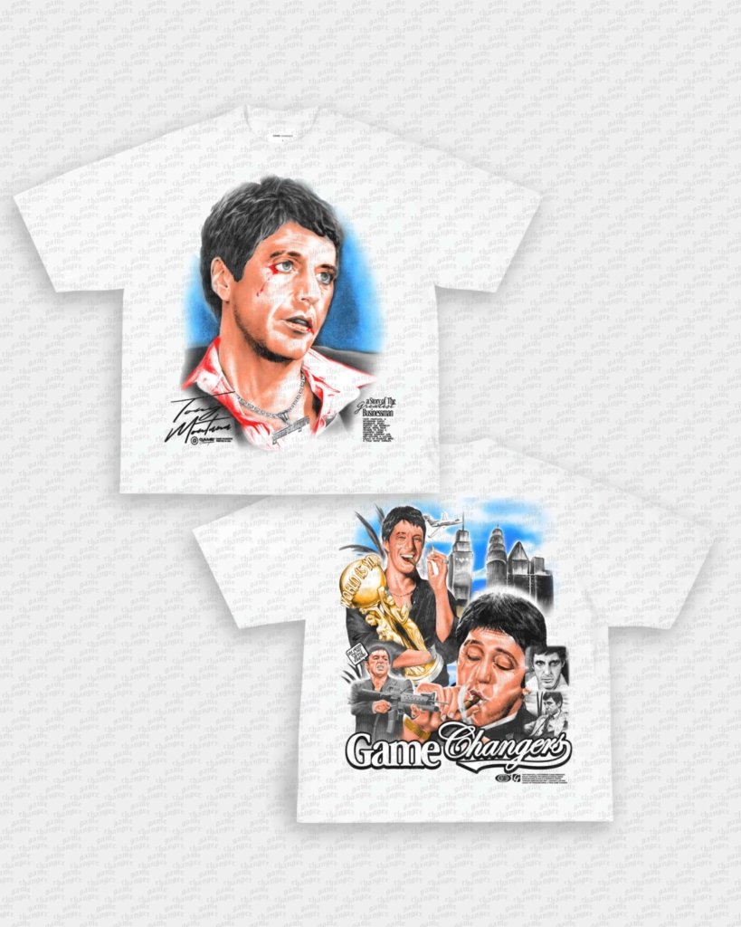 SCARFACE V4 TEE - [DS] - VIP - GAME CHANGERS - GAME CHANGERS GRAPHIC TEE