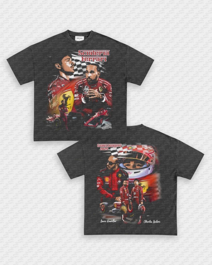 SCUDERIA FERRARI TEE - [DS] - VIP - GAME CHANGERS - GAME CHANGERS GRAPHIC TEE