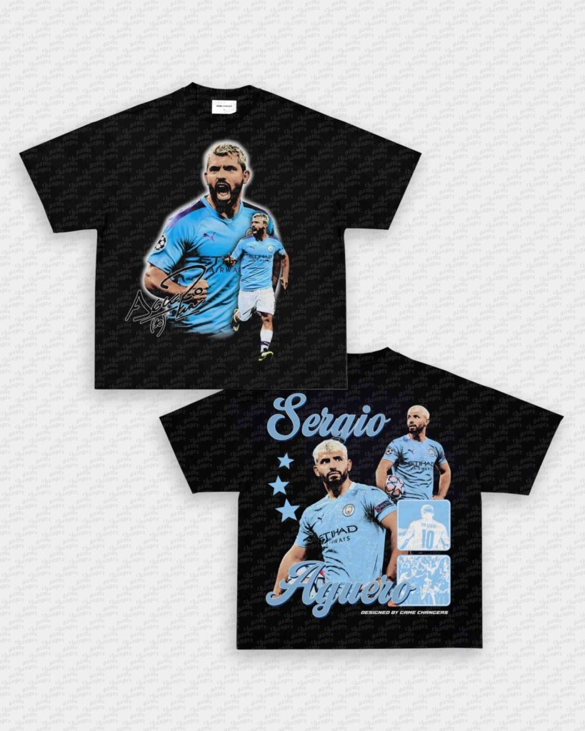 SERGIO AGUERO TEE - [DS] - VIP - GAME CHANGERS - GAME CHANGERS GRAPHIC TEE
