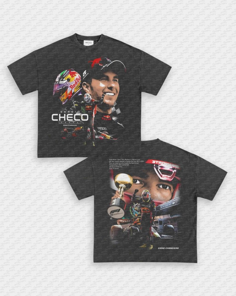 SERGIO PEREZ V2 TEE - [DS] - VIP - GAME CHANGERS - GAME CHANGERS GRAPHIC TEE