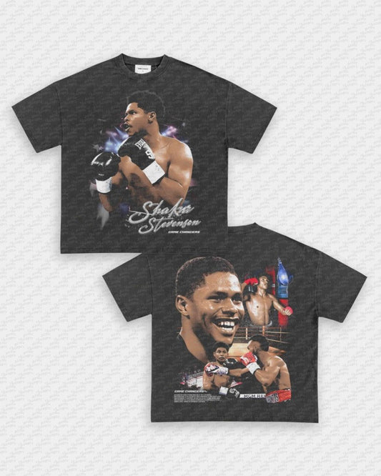 SHAKUR STEVENSON V2 TEE - [DS] - VIP - GAME CHANGERS - GAME CHANGERS GRAPHIC TEE