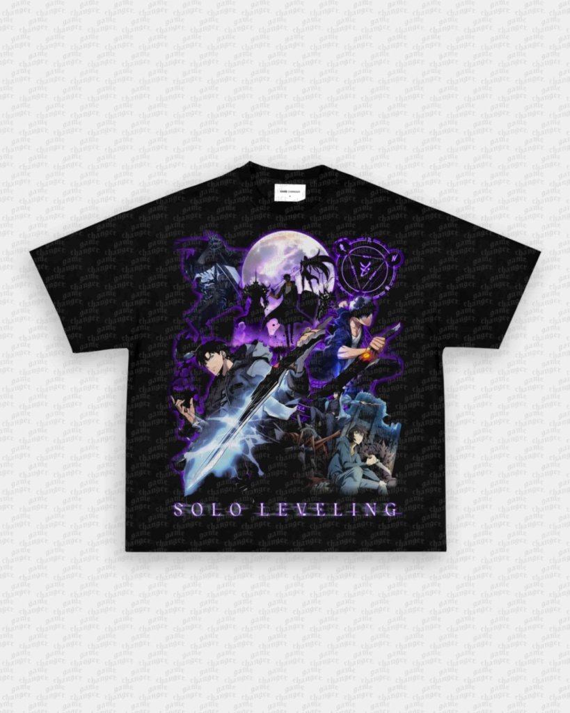 SOLO LEVELING V2 TEE - VIP - GAME CHANGERS - GAME CHANGERS GRAPHIC TEE