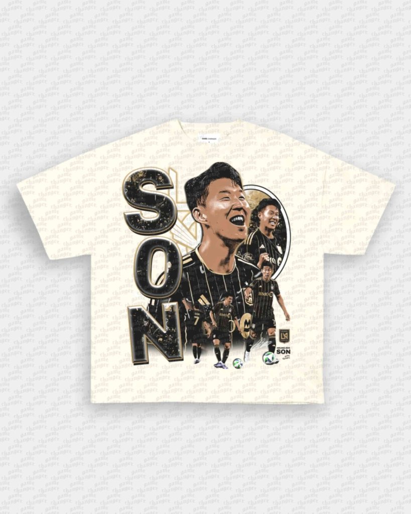 SON HEUNG - MIN V2 TEE - VIP - GAME CHANGERS - GAME CHANGERS GRAPHIC TEE