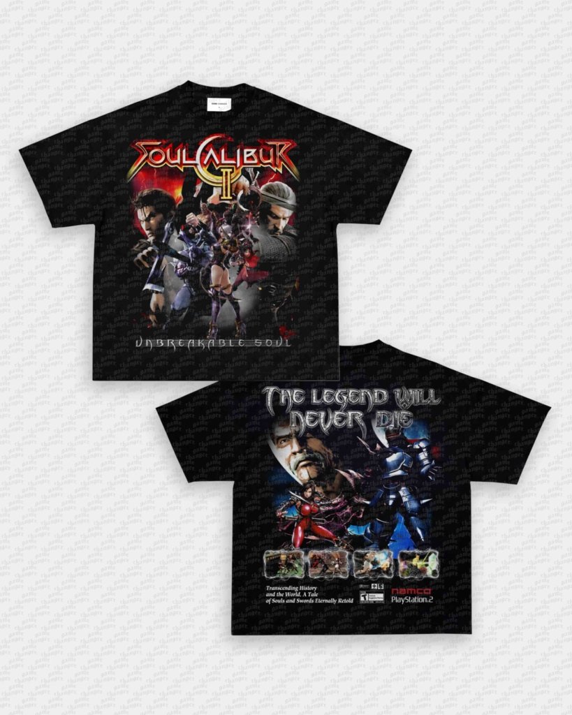 SOUL CALIBUR 2 TEE - [DS] - VIP - GAME CHANGERS - GAME CHANGERS GRAPHIC TEE
