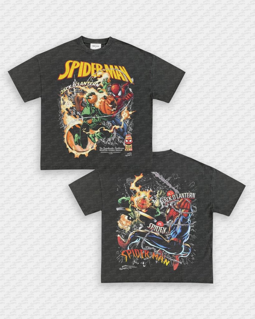 SPIDER - MAN VS JACK O' LANTERN TEE - [DS] - VIP - GAME CHANGERS TEE