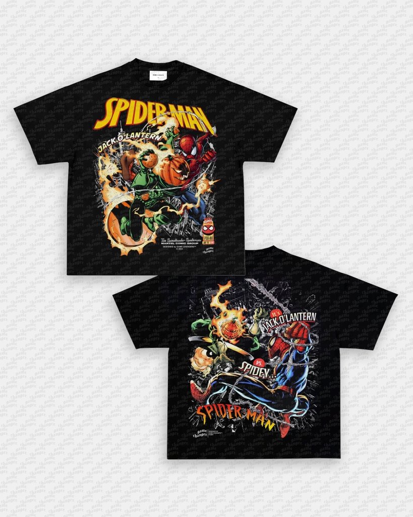SPIDER - MAN VS JACK O' LANTERN TEE - [DS] - VIP - GAME CHANGERS TEE