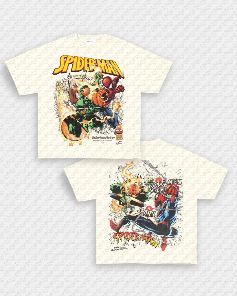 SPIDER - MAN VS JACK O' LANTERN TEE - [DS] - VIP - GAME CHANGERS TEE