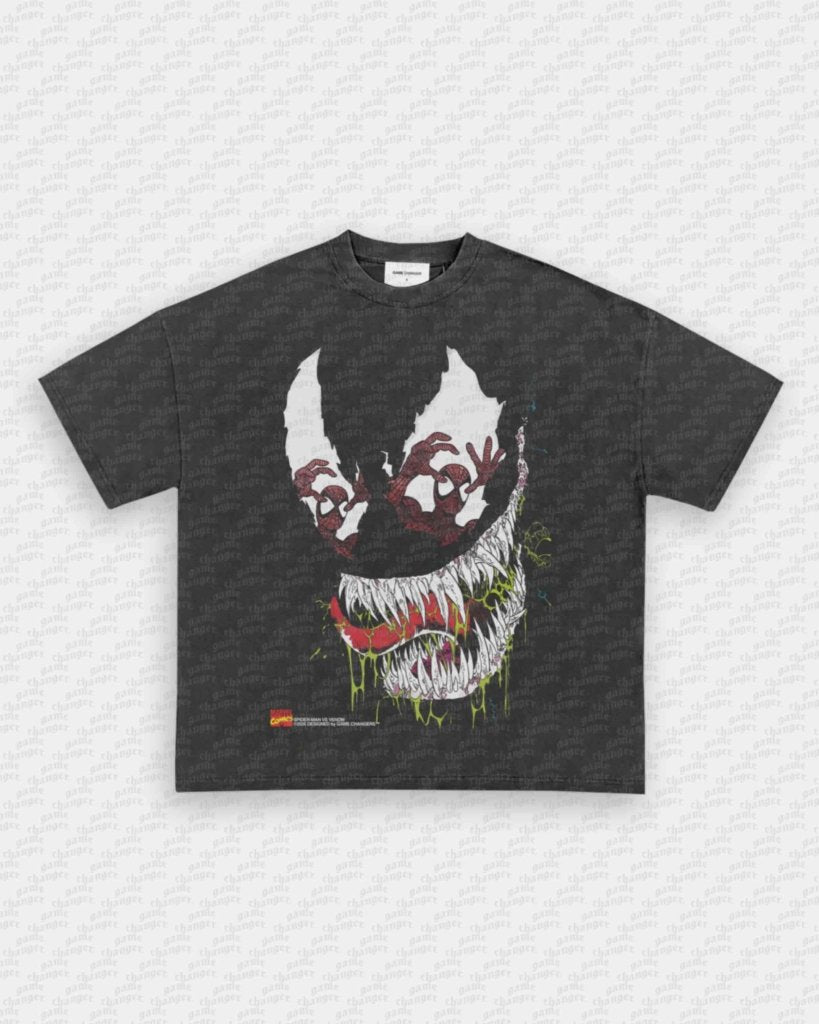 SPIDER - MAN VS VENOM V2 TEE - VIP - GAME CHANGERS - GAME CHANGERS GRAPHIC TEE