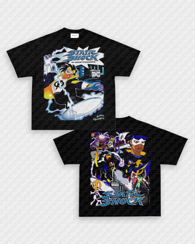 STATIC SHOCK TEE - [DS] - VIP - GAME CHANGERS GRAPHIC TEE