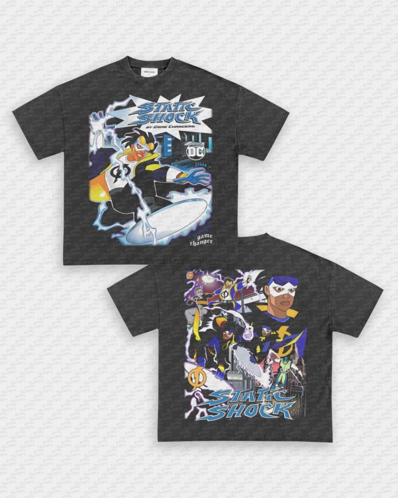 STATIC SHOCK TEE - [DS] - VIP - GAME CHANGERS GRAPHIC TEE
