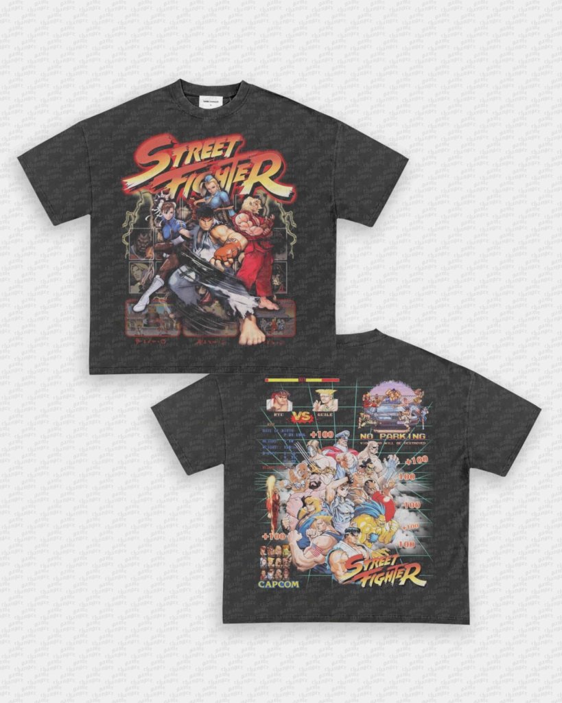 STREET FIGHTER TEE - [DS] - VIP - GAME CHANGERS - GAME CHANGERS GRAPHIC TEE
