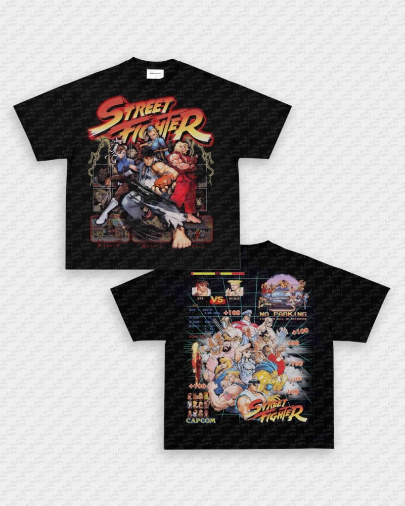 STREET FIGHTER TEE - [DS] - VIP - GAME CHANGERS - GAME CHANGERS GRAPHIC TEE