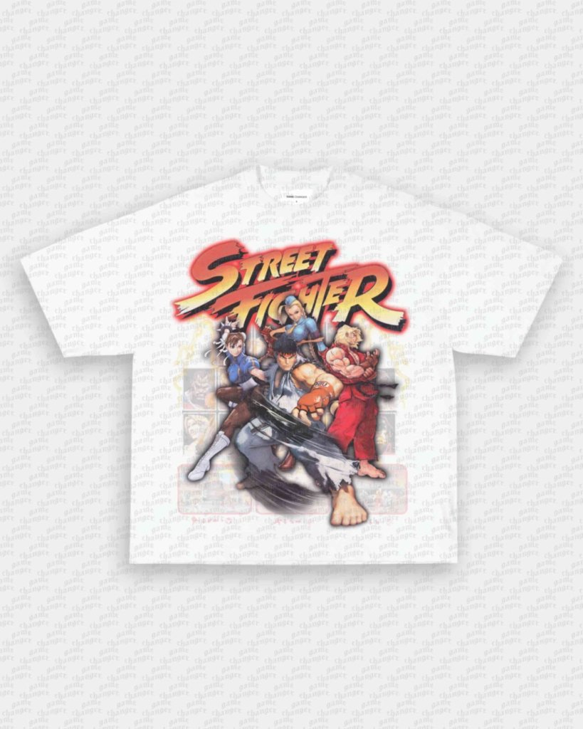 STREET FIGHTER V2 TEE - VIP - GAME CHANGERS - GAME CHANGERS GRAPHIC TEE