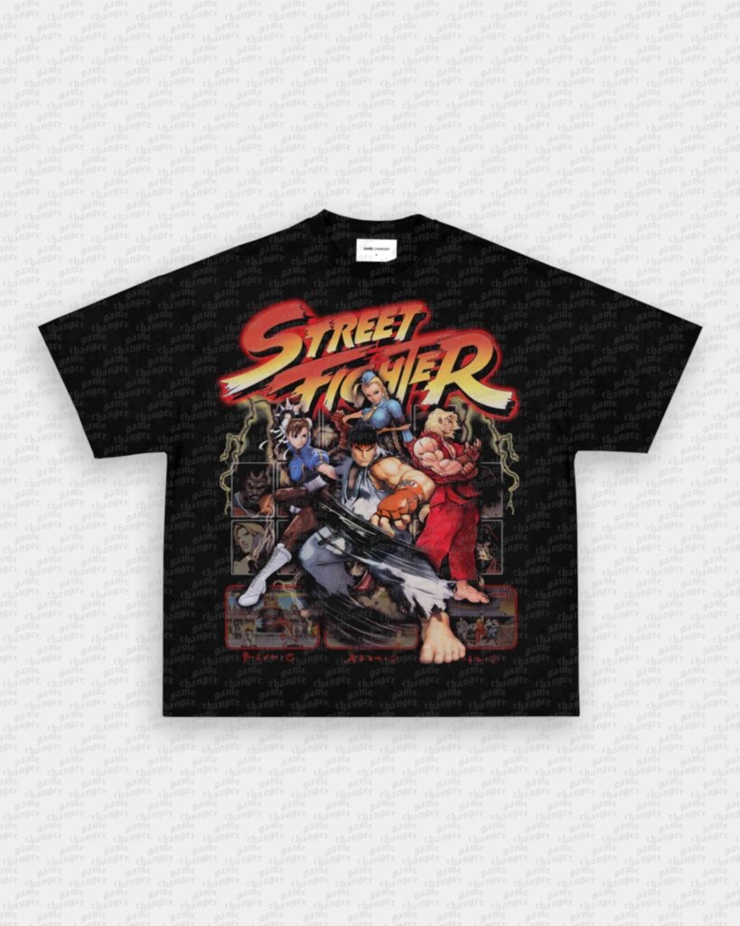 STREET FIGHTER V2 TEE - VIP - GAME CHANGERS - GAME CHANGERS GRAPHIC TEE