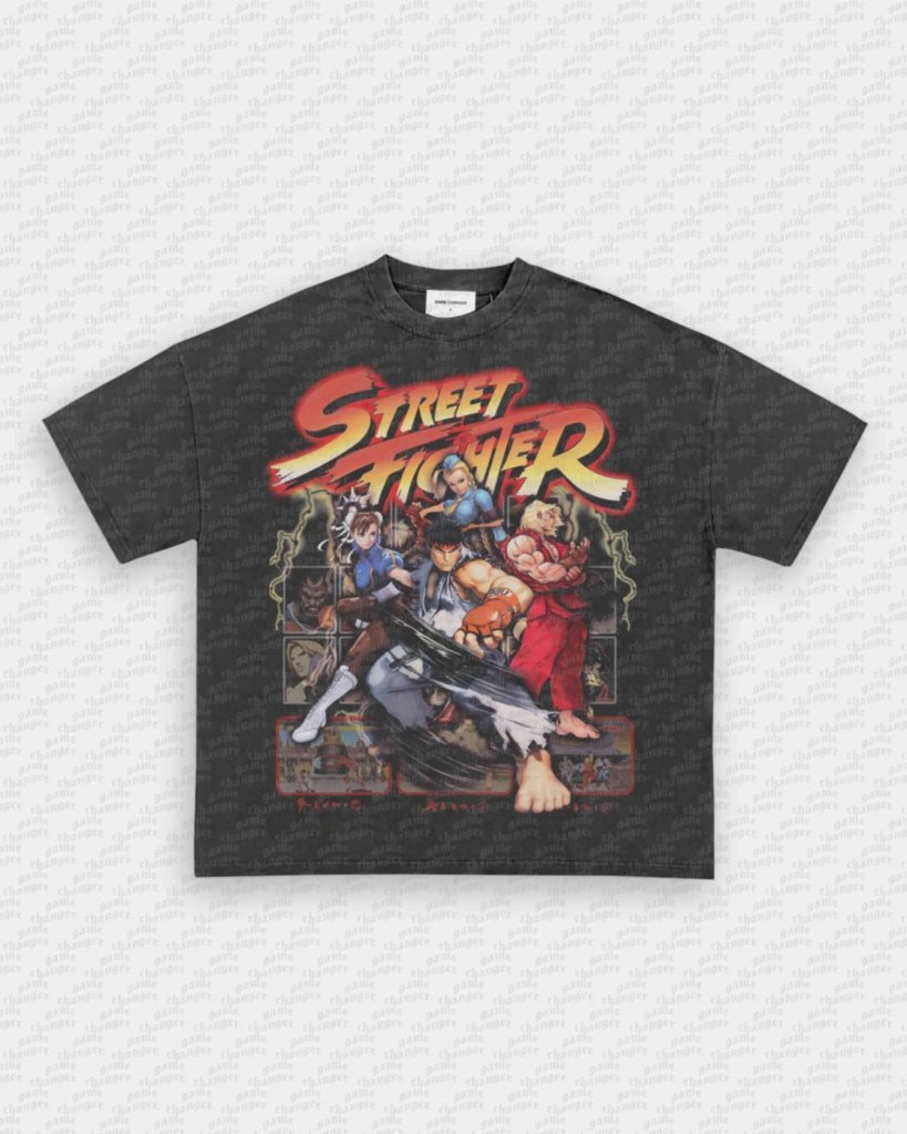 STREET FIGHTER V2 TEE - VIP - GAME CHANGERS - GAME CHANGERS GRAPHIC TEE